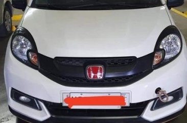 White Honda Mobilio 2016 for sale in Makati