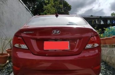 Red Hyundai Accent 2016 for sale in Marikina