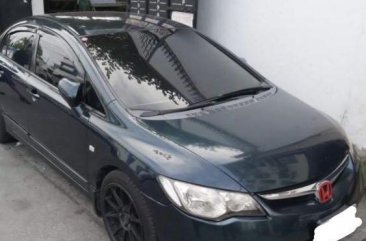 Green Honda Civic 2007 for sale in Antipolo