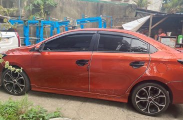 Orange Toyota Vios 2015 for sale in Valenzuela