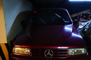 Selling Red SsangYong Musso 1998 in Makati