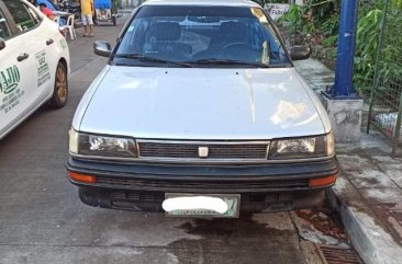 Brightsilver Toyota Corolla 1990 for sale in Makati