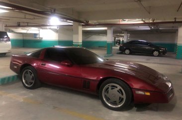 Selling Red Chevrolet Corvette 1989 in Pasay