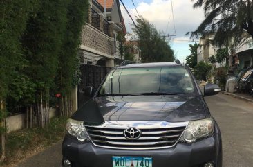 Grey Toyota Fortuner 2014 for sale in Pasig