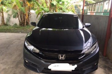 Selling Black Honda Civic 2016 in Valenzuela