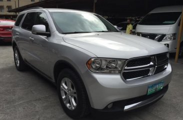 Silver Dodge Durango 2012 for sale in Quezon