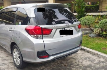 Brightsilver Honda Mobilio 2016 for sale in Taguig