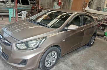 Selling Beige Hyundai Accent 2012 in Quezon