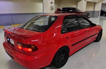 Selling Red Honda Civic 1993 in Manila