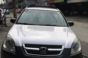 Selling Silver Honda CR-V 2003 in Quezon