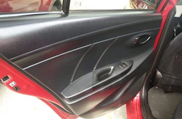 Red Toyota Vios 2015 for sale in San Antonio