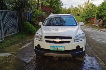 Selling White Chevrolet Captiva 2010 in Tagaytay