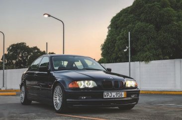 Black BMW 316i 2000 for sale in Makati