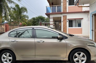 Beige Honda City 2009 Sedan