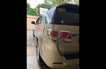 Silver Toyota Fortuner 2013 for sale in Urdaneta
