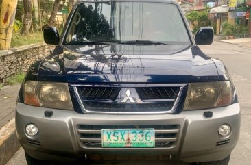 Blue Mitsubishi Pajero 2005 for sale in Alimodian