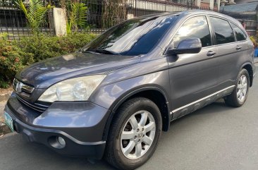 Grey Honda CR-V 2007 for sale in Quezon