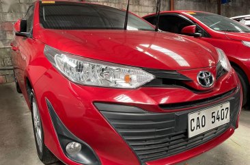 Red Toyota Vios 2019 for sale in Quezon