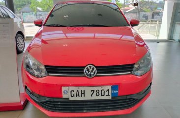 Red Volkswagen Polo 2015 for sale in Taguig