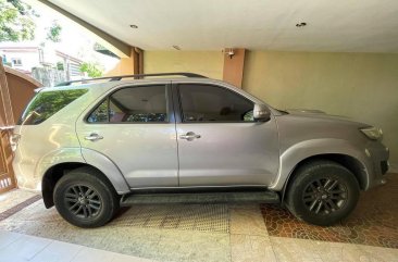 Silver Toyota Fortuner 2015 for sale in Carmona