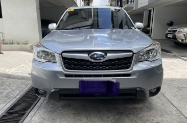 Brightsilver Subaru Forester 2014 for sale in Quezon