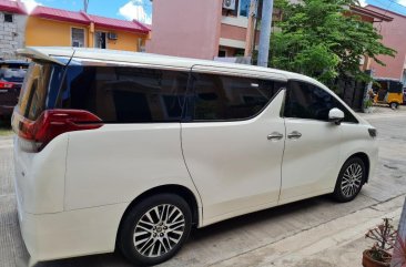 Selling Pearl White Toyota Alphard 2015 in Antipolo