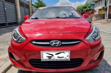 Red Hyundai Accent 2017 for sale in Manila