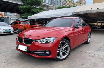 Red BMW 320D 2017 for sale in Pasay