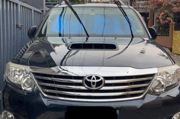 Grey Toyota Fortuner 2015 for sale in Valenzuela