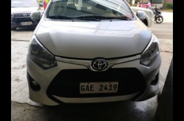Selling White Toyota Wigo 2018 in Caloocan