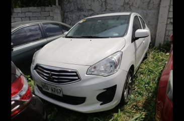 White Mitsubishi Mirage G4 2018 for sale in Caloocan