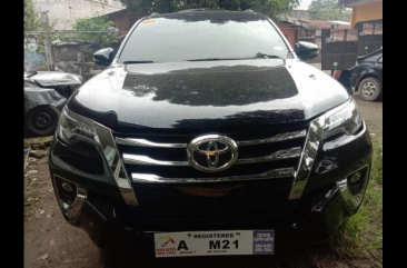 Selling Black Toyota Fortuner 2018 in Caloocan