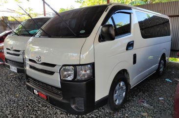 White Toyota Hiace 2020