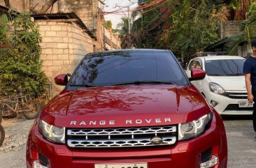 Selling Red Land Rover Range Rover Evoque 2015 in Quezon