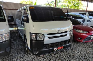 White Toyota Hiace 2020