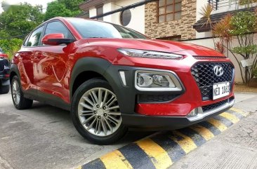 Red Hyundai KONA 2019 for sale in Quezon