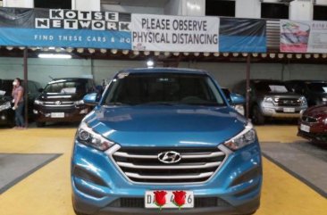 Blue Hyundai Tucson 2017 for sale in Manila