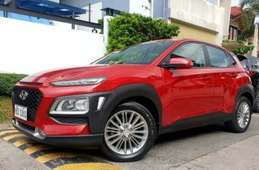 Red Hyundai KONA 2019 for sale in Quezon