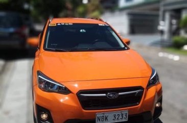 Orange Subaru Xv 2018