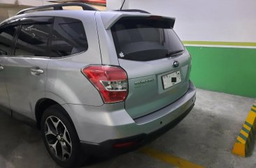 Silver Subaru Forester 2014