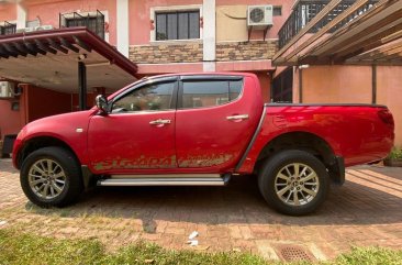 Selling Red Mitsubishi Strada 2013 in Quezon