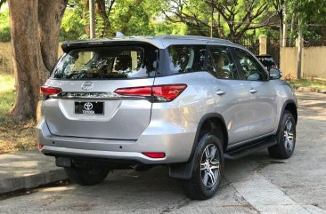 Silver Toyota Fortuner 2017