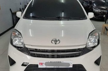 White Toyota Wigo 2016 