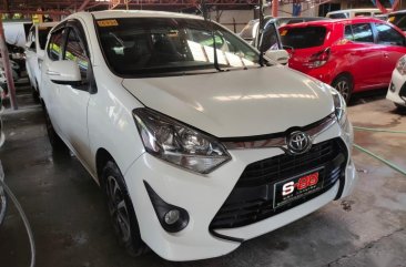 White Toyota Wigo 2019 for sale in Quezon