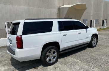 Pearl White Chevrolet Suburban 2019 for sale in Manila