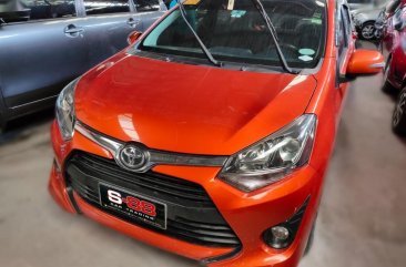 Orange Toyota Wigo 2019 