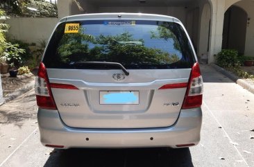 Brightsilver Toyota Innova 2014 for sale in Makati