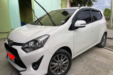 White Toyota Wigo 2017 for sale in Laoag
