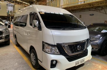 White Nissan Nv350 Urvan 2019\