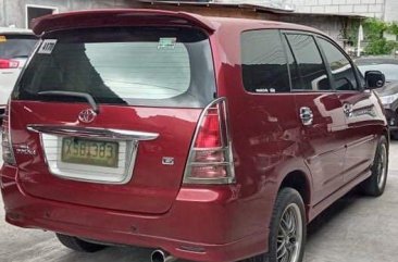 Red Toyota Innova 2006 for sale in Quezon